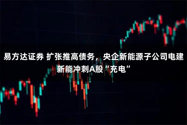易方达证券 扩张推高债务，央企新能源子公司电建新能冲刺A股“充电”