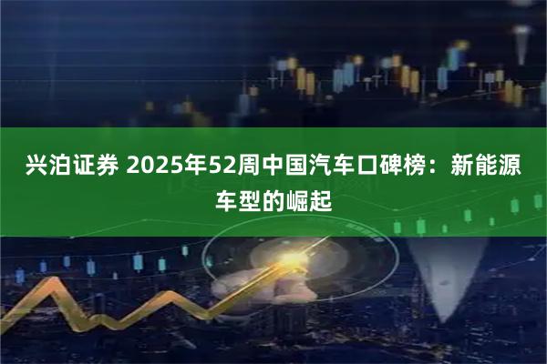 兴泊证券 2025年52周中国汽车口碑榜：新能源车型的崛起